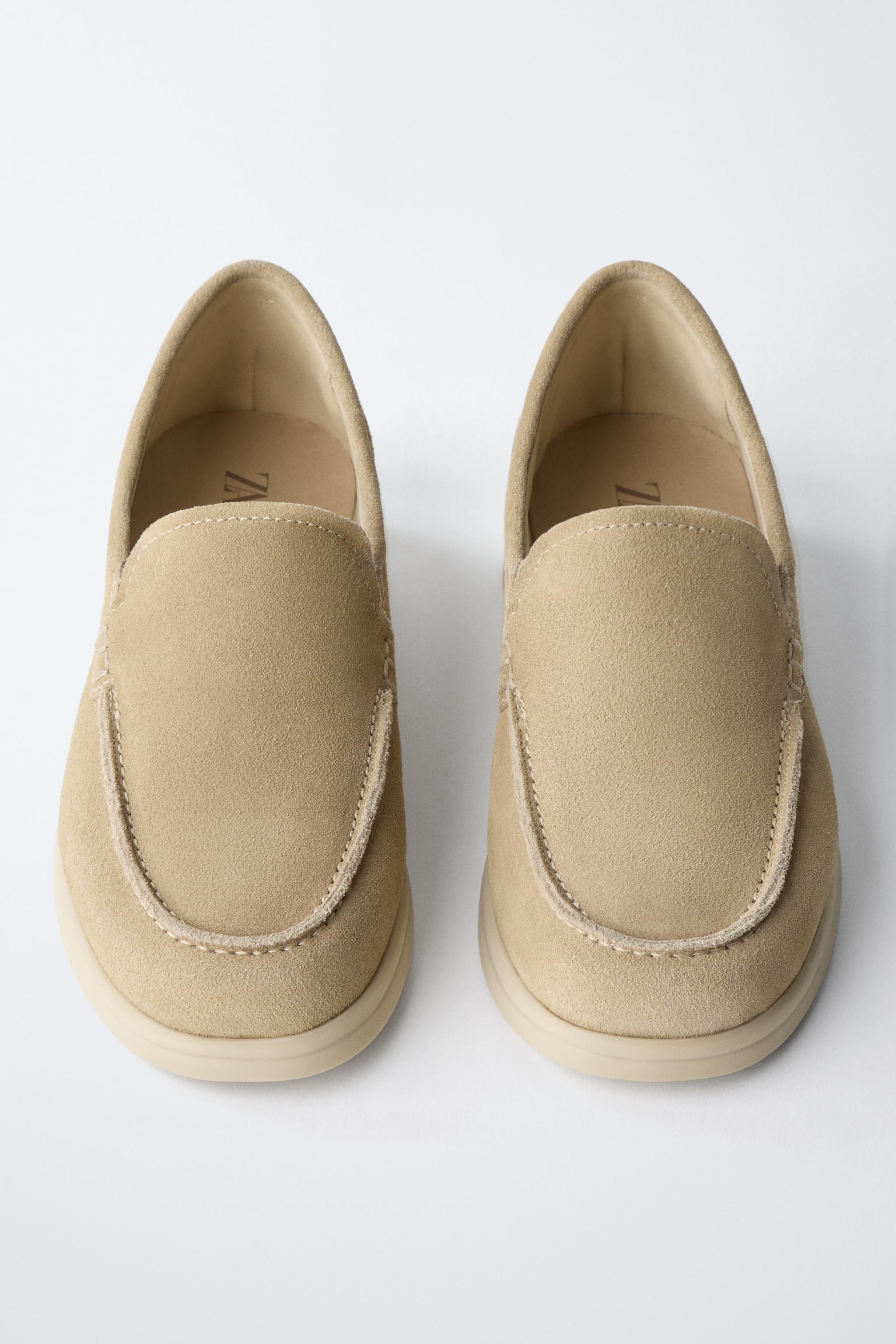 LEATHER DECK SHOES